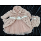 Dusty Pink Baby Set with Coat