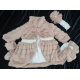 Dusty Pink Baby Set with Coat