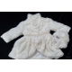 Ivory Baby Coat with Turban
