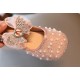 Pink/Silver Pearls Princess Shoes for Girls