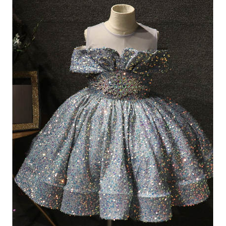 Sparkling Party Dress for Girls