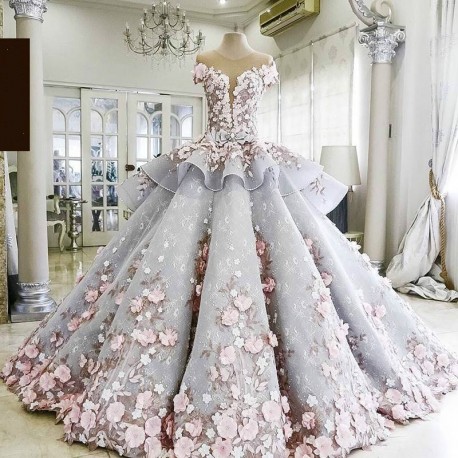 Flower Queen Ball Dress for Girls