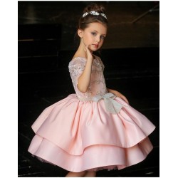 Light Pink with Silver Birthday Dress