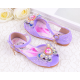 Elsa Rainbow Butterfly Flat Shoes for Girls