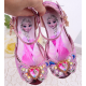 Elsa Rainbow Butterfly Flat Shoes for Girls