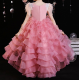 Pink Ruffle Party Dress for Girl