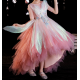 Fairy Pink Party Dress for Girl