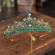 Turquoise/ Black Tiara for Girls