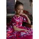 Fuchsia Butterfly Girl Birthday Dress