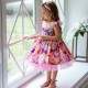 Colors Girl Birthday Dress