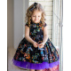 Purple Butterfly Girl Birthday Dress