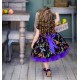 Purple Butterfly Girl Birthday Dress