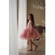 Sparkling Pink Sequins Birthday Dress