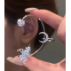Crystal Unicorn Shape Ear Clips for Girls