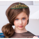 Turquoise/ Black Tiara for Girls