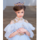 Blue with Gold Princess Dress