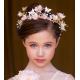 Pink Spring Flower And Butterfly Tiara