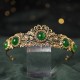 Green Boho Tiara