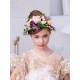 Rainbow Flower Tiara