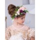 Rainbow Flower Tiara