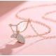 Butterfly Silver Neckless