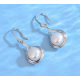 Elegant Silver Pearl Set