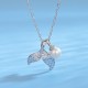 Little Mermaid Silver Neckless