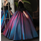 Princess Daphne Rainbow Dress 3/4 Sleeves