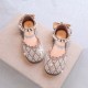 Pearls Flat Shoes for Girls