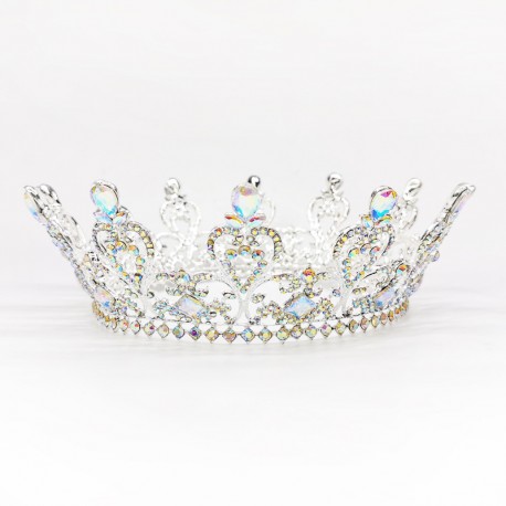 Aurora Borealis Round Crown