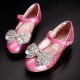 Sparkling Bow Shoes for Girls