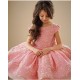 Sparkling Pink Sequins Birthday Dress