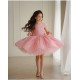 Sparkling Pink Sequins Birthday Dress