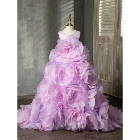 Luxury Flower Princess Dress for Girls