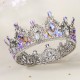 Retro Mixed Glass Baroque Crown