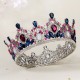 Retro Mixed Glass Baroque Crown