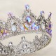 Retro Mixed Glass Baroque Crown