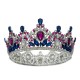 Retro Mixed Glass Baroque Crown