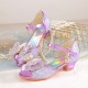 Open Pearl Butterfly Shoes for Girls