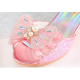 Open Pearl Butterfly Shoes for Girls