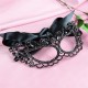 Luxurious Black Mask Design with Chrystal’s