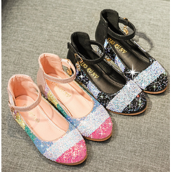 Rainbow Closed Shoes with Heel