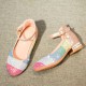 Rainbow Closed Shoes with Heel