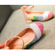 Rainbow Closed Shoes with Heel