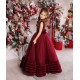 Unique Red Birthday Dress