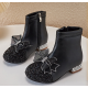 Elegant Short Boots for Girls