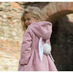 Pink Bunny Coat for Girls